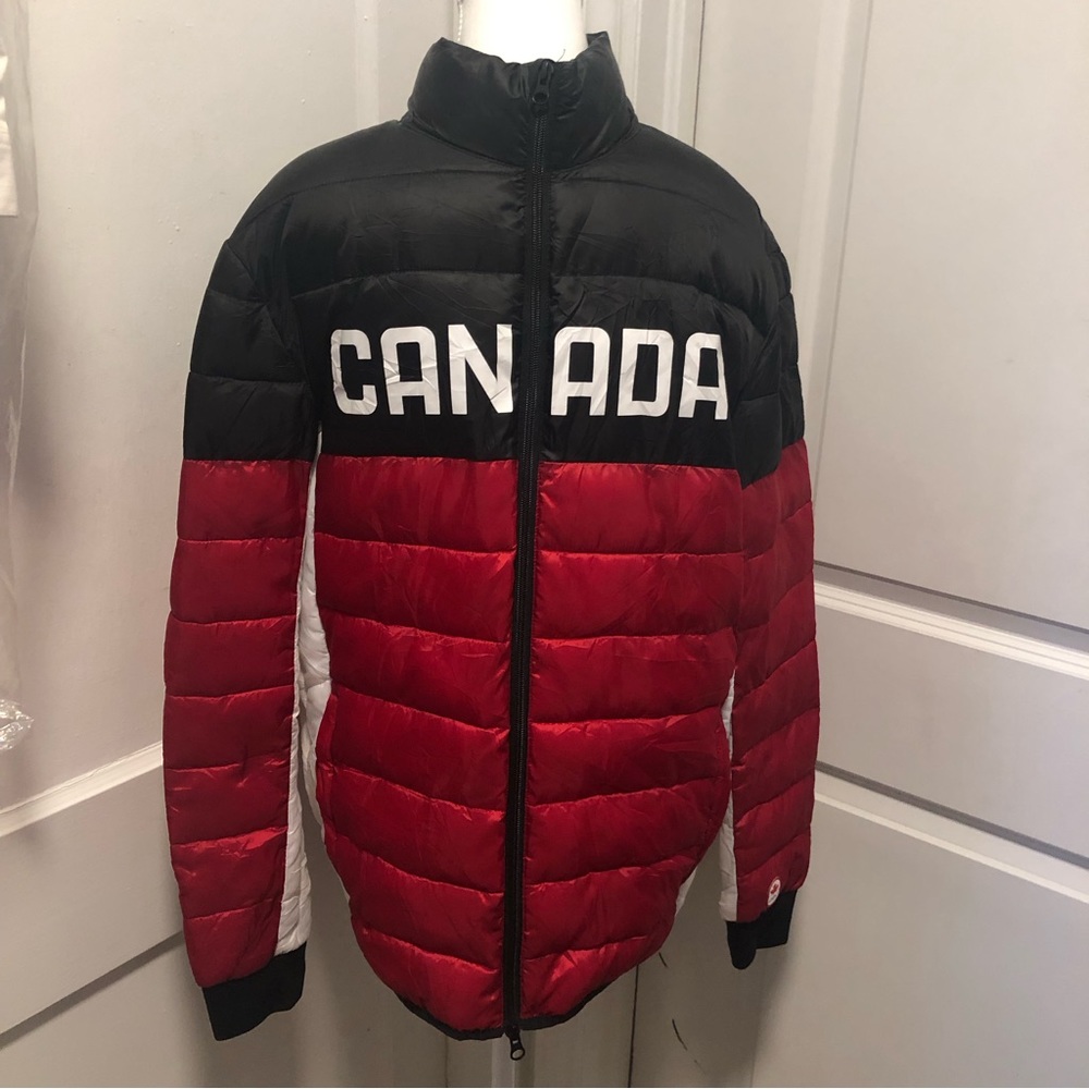 Hudson’s bay mens quilted coat size medium